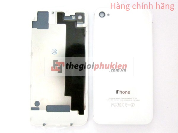 Vỏ Iphone 4S Trắng Công ty